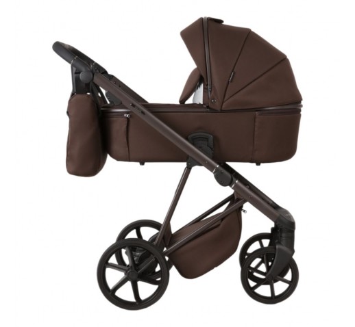 Carucior 3 in 1 Delta Natura Collection Adamex Coffee cu scoica